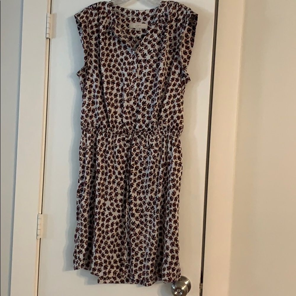 Loft Tie-Waist Dress - Size L